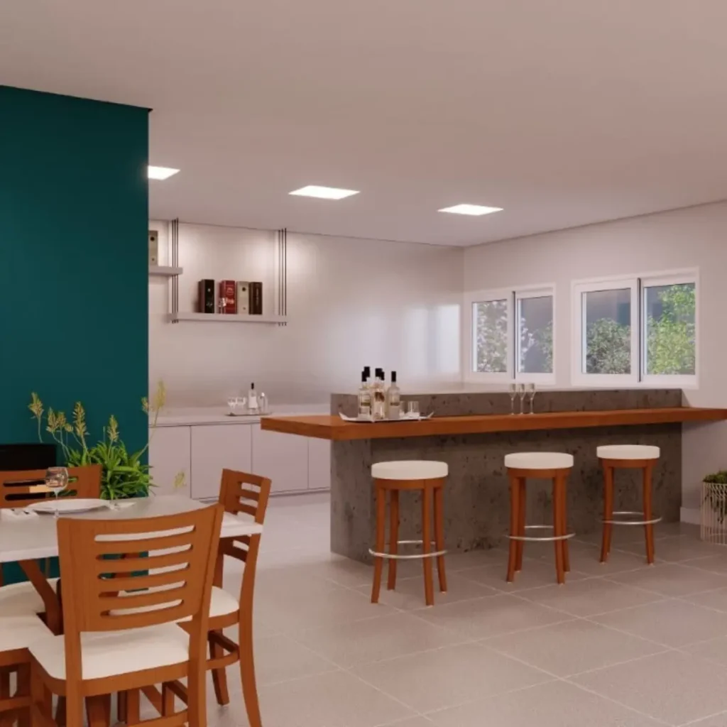 Infraestrutura completa do SouMais Suzano – apartamento novo em Suzano